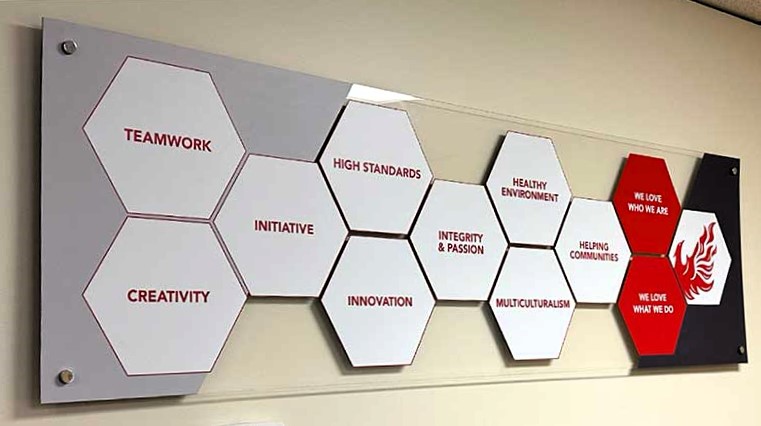 Custom wall graphics